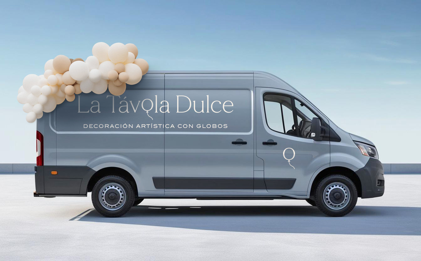 Mochup furgon La Tavola Dulce